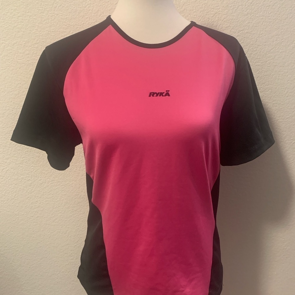 Ryka Women's Pink and Black Top